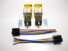 Kit 2 Relay Nosso Ny0125 Con 2 Fichas 5 Patas 12 Volt 50 Amp 2