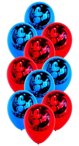 Sonic Printed Latex Balloons x 10 0
