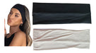 Pack of 2 Wide Elastic Cloth Headbands Ideal for Sports/School 45