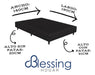 Blessing Base Sommier 2 Plazas Tapizado Eco-Cuero 140x190cm Reforzado 2