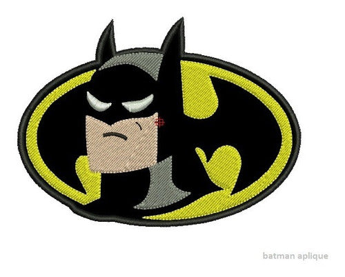 Batman Child Embroidery Machine Designs Matrices Brother Janome 2