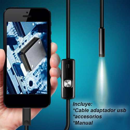 2m USB Endoscopic Camera for Cellphones 4