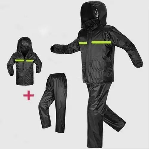 RAIN COAT Reflective and Waterproof Rain Suit for Motorcycle 0