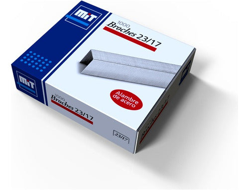 MIT Metal Staple No. 23/17 (8 Boxes of 1,000 Units) 0