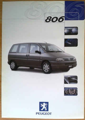 Folleto Peugeot 806 2