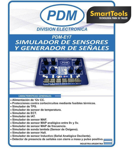 PDM Simulator of Sensors and Signal Generator PDM-E17 2