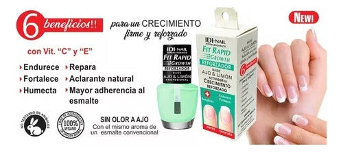 Reforzador De Uñas Ajo Y Limon Idi 1