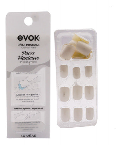 Uñas Postizas Press On Evok Ev-mje-34 0