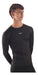 Thermal Long Sleeve Plain Black T-Shirt for Adults by Imago 4