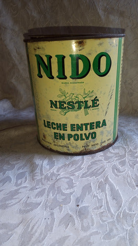 Lata De Leche Nido Antigua 0