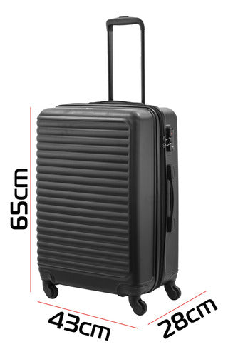 Medium Mila Crossover ABS 24-Inch Hardside Suitcase 17
