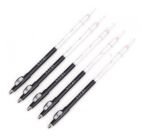 MiaMake 2 In 1 White And Black Eyeliner Pencil 3