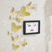 Vinilo Decorativo Pared [75pqskhv] Mariposas 3d Doradas 2