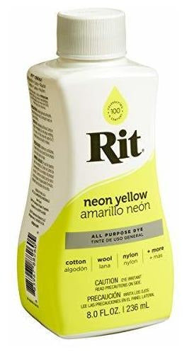 Colorante Para Tela Rit All Purpose 236ml Amarillo Neon 0