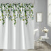 Floral Printed Shower Curtain Plumitaa Ch 7