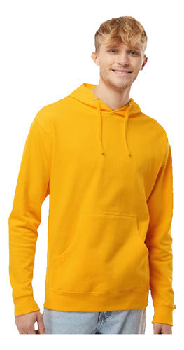 MA_INDUMENTARIA Buzo Hoodie Amarillo - Unisex - Moda Tendencia Aesthetic 1