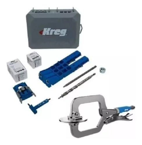 Sistema De Ensamble Kreg 320 Pocket Hole Jig C/prensa - Pw 0