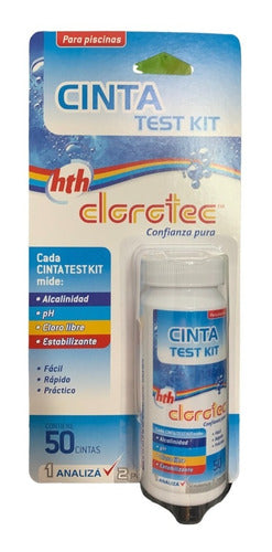 Clorotec Test Kit: Alkalinity, Chlorine, Stabilizers, and pH 0