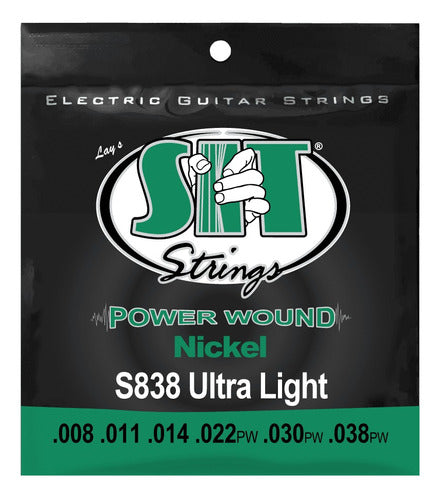 SIT Strings Encordado Para Electrica | S838 | P/wound | 008 0