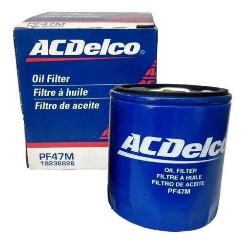 AC Delco + YPF Oil Filter Set for Chevrolet Aveo 1.6 16v G3 2011/ 1