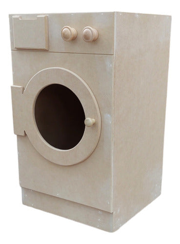 Fibro Rincón Wooden Toy Washing Machine 4