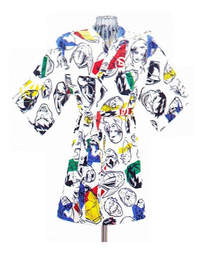 Döhler Avengers Kids Bathrobe 1