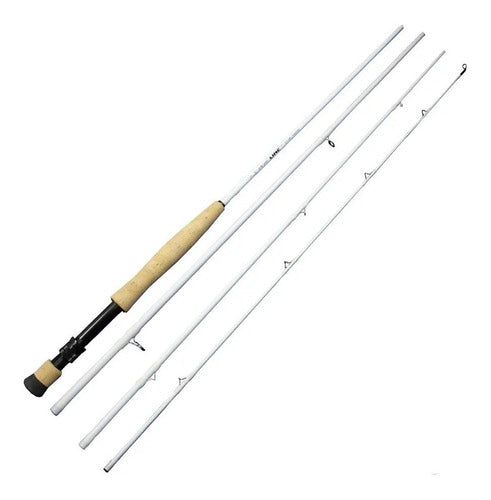 Fly Fishing Rod Grey Gull Line Plus #6 9ft 4 Sections 0