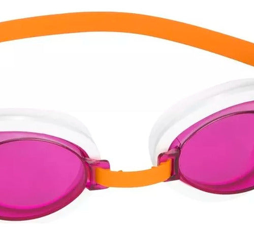 Bestway Aqua Burst Essential Swim Goggles Adult Child +7 Pool Water Resistant 1