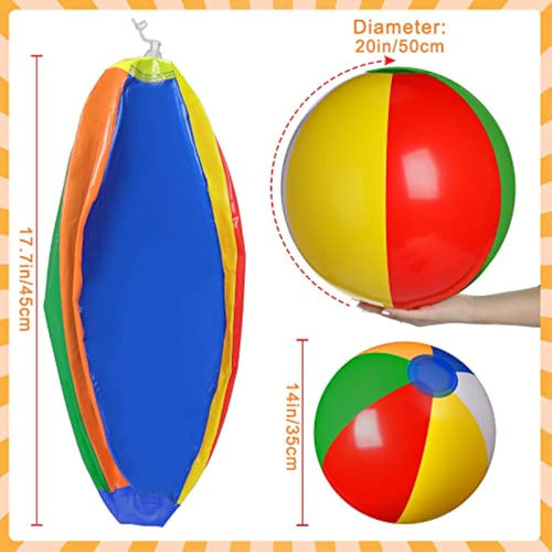Honoson 30 Bolas De Playa Inflables De 20 2