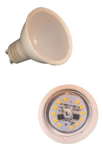 MVC 2 Pcs. LED Dicroica GU10 5W Warm 230V SMD LAM_543 0