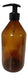 JAB Amber Glass 500ml Bottle with Creamer Dispenser (Pack of 5) 0