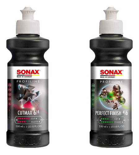 Sonax Cut Max + Perfect Finish Kit 250ml 0