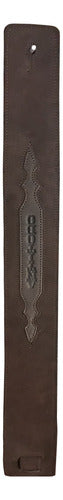 Antitodo B97 Southern Brown Suede Guitar Strap - New 1