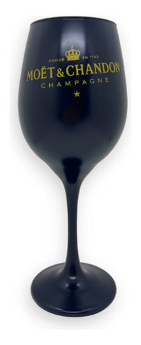 Black 600ml Möet & Chandon Glass Champagne Cup 0
