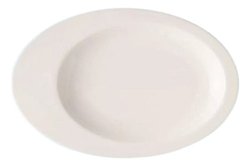 X 6 Fuente Mini Oval 14 X 11 Cm Horeca Gourmet Porcelana G 0