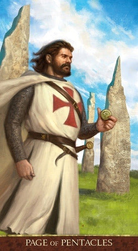Tarot Knights Templar 78 Cards and Little Book - Floreana Nativo 5