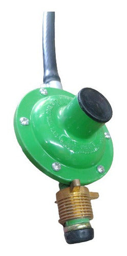 Regulator for 10 Kg Gas Cylinder with 1 Meter Hose 4