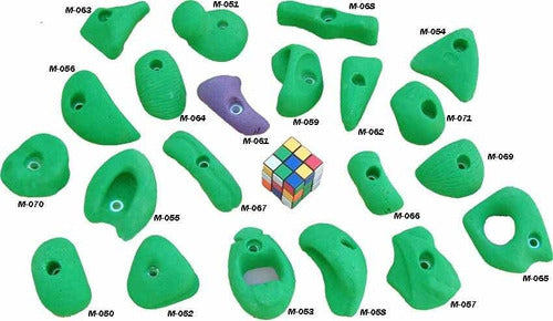 PresasUH! Medium Climbing Holds Set of 10 2