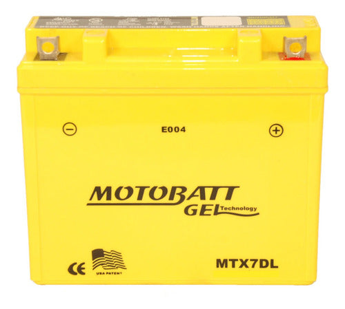 Motobatt Gel Battery for Motomel Montard 200cc 0