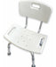 Romano Shower Chair with Adjustable Height and Backrest 0