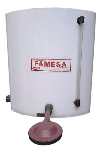 Famesa Ducha Electrica 25ltrs Calefon Eléctrico Loza Grifo Pvc 0