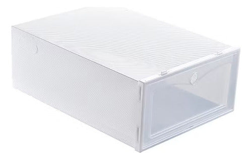 LG Amoblamientos Organizador De Zapatos Caja Box Zapatera Apilable LG 0