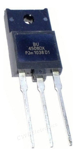 Transistor Bipolar Bu4508dx (5 Peças) Bu 4508 Dx 4508dx 1