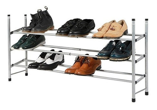 Expandable Stackable 15 Pairs Shoe Rack Organizer Furniture 3