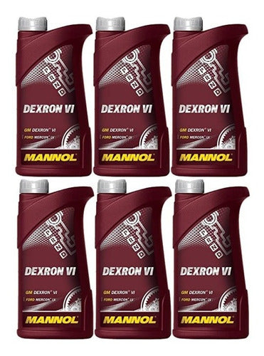 Mannol 6L Automatic Transmission Fluid ATF Dexron VI - ATF+4 0