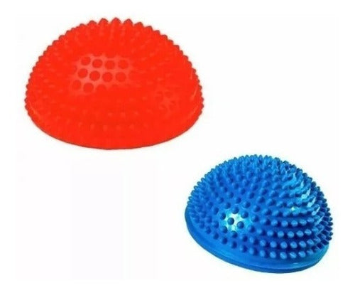 Mini Bosu Bozu Media Esfera Equilibrio Media Pelota Pilates 0