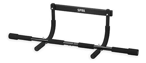 SPRI Pull-Up Bar - 12 Grip Positions Heavy-Duty Steel Frame 0