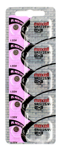 Pilas Maxell 335 Sr512sw X5unidades 0