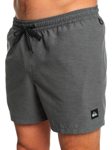 Quiksilver Lifestyle Men's Everyday Deluxe Swim Trunks Grey Blw 4