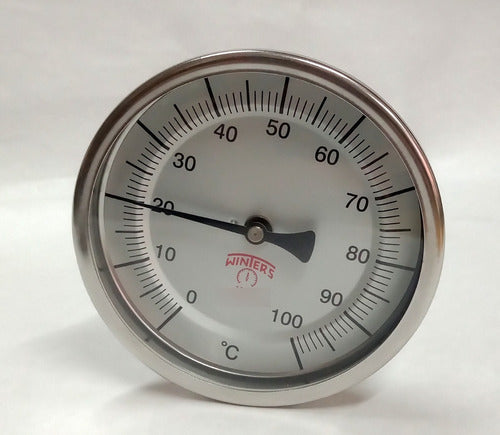 Winters Bimetal Thermometer 0 to 100°C, Adjustable Viewing Angle 0 to 45° 2